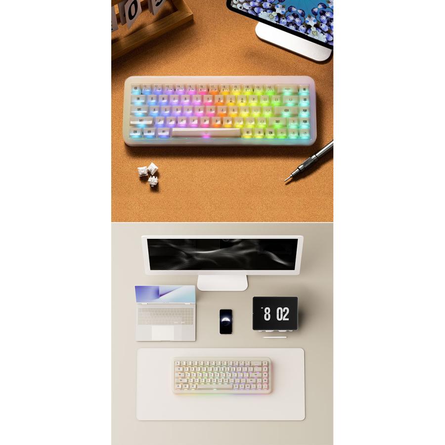 Akko Akko YU01 レジン メカニカルキーボード ホットスワップ VIA