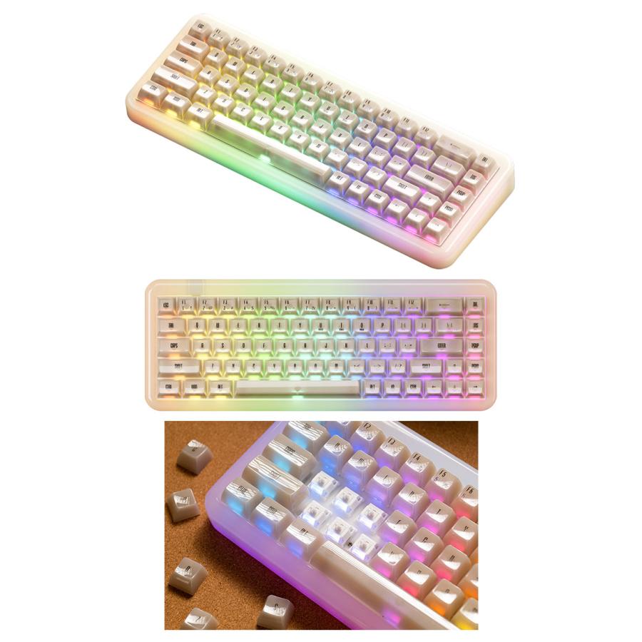 Akko Akko YU01 レジン メカニカルキーボード ホットスワップ VIA