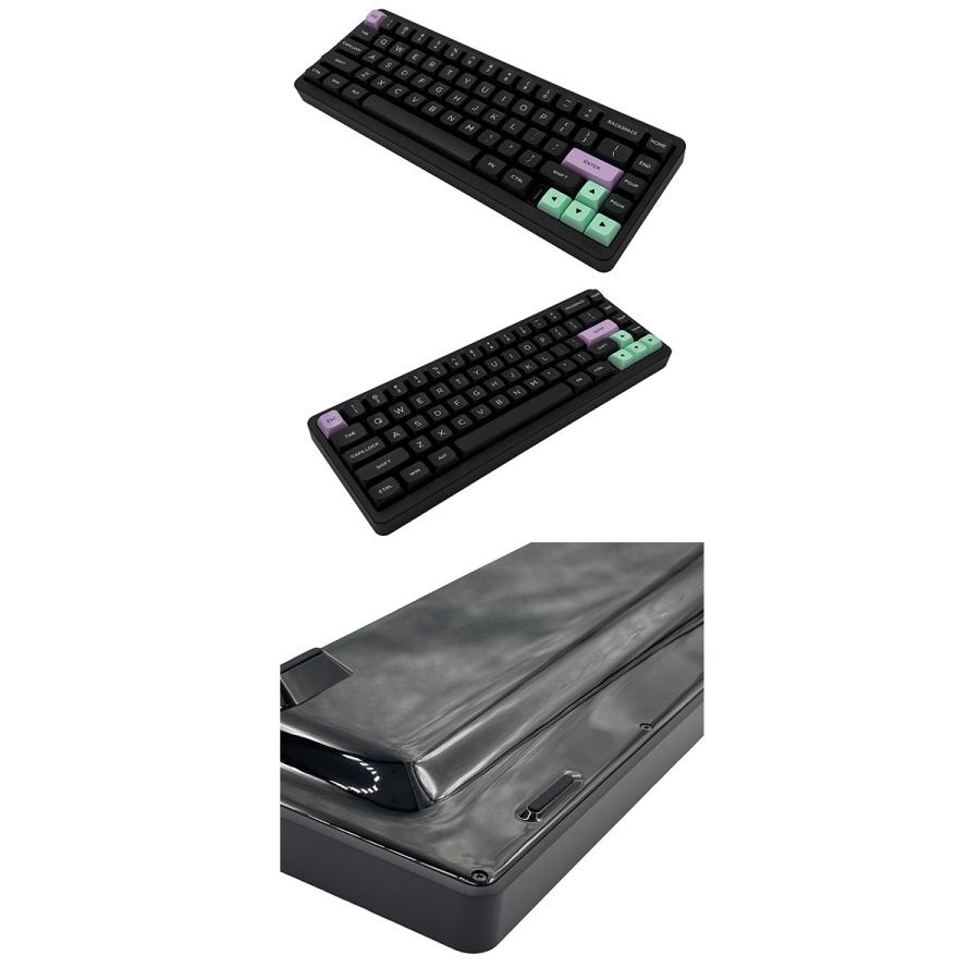 AESCO A83 75% 電子誘導スイッチ ラピッドトリガーキーボード White