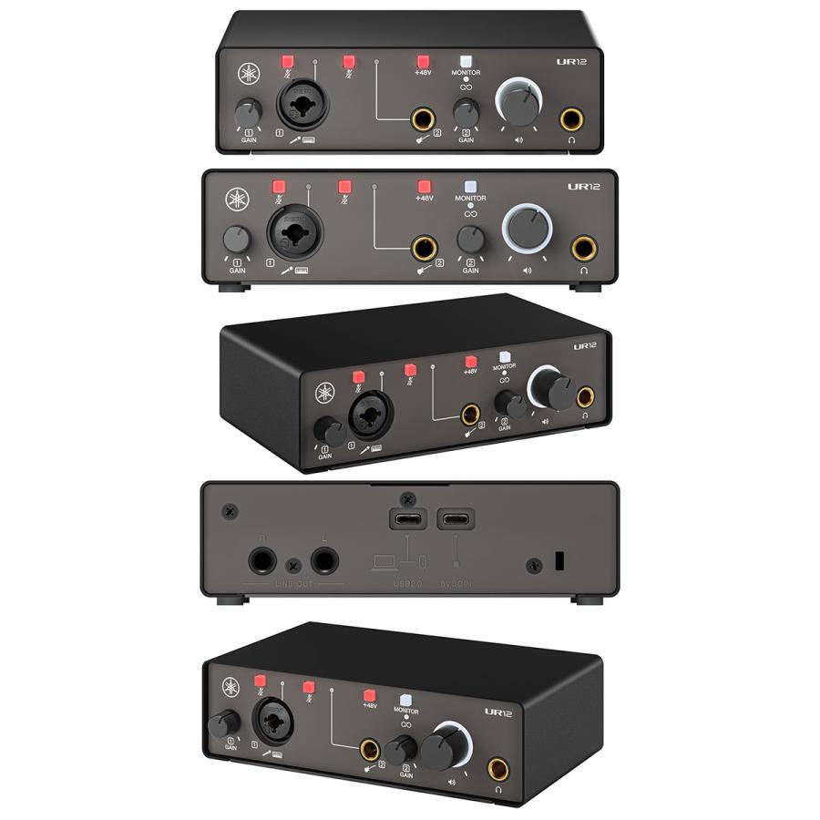 YAMAHA（ヤマハ） UR-MK3 シリーズ UR12MK3 USB Type-C オーディオ