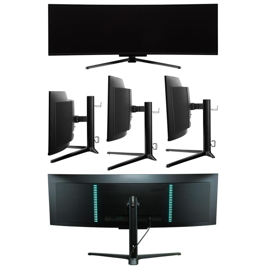 Team GRAPHT チームグラフト Gaming Monitor 49インチ超ウルトラワイド