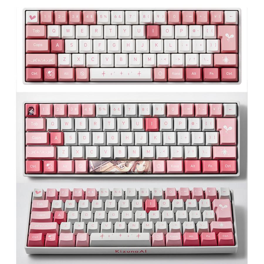Akko KizunaAI キズナアイ ゲーミングキーボード Akko FUN60 KizunaAI