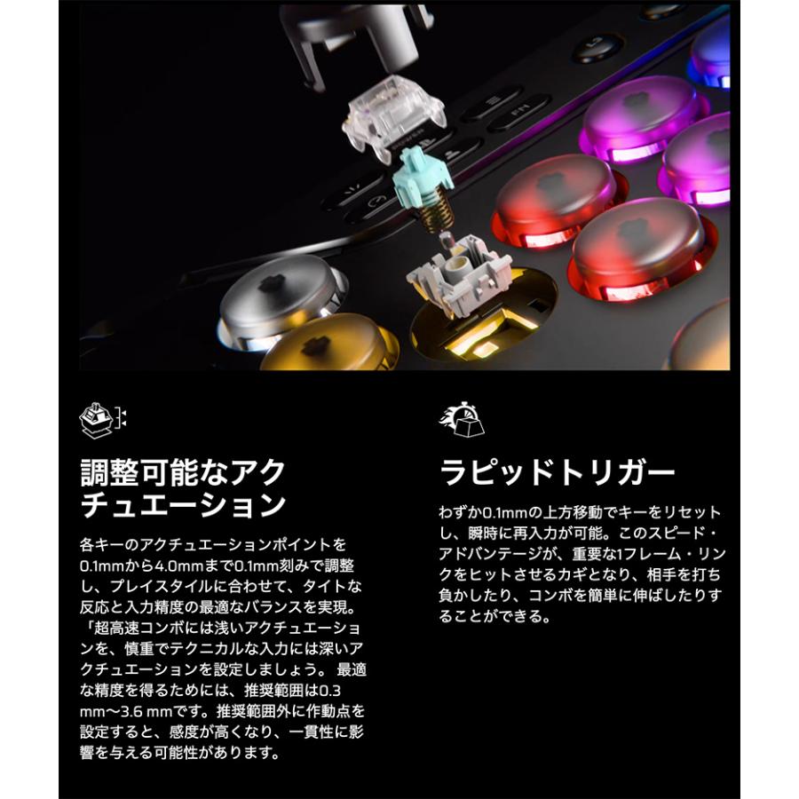 Corsair コルセア NOVABLADE PRO WL-MGX ワイヤレスホールエフェクトレバーレスコントローラー ブラック CHR-963B01G-WWの画像