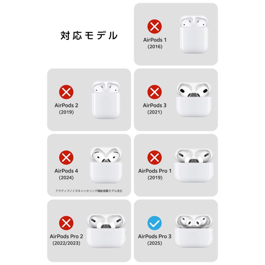 ELECOM（エレコム） ELECOM AirPods Pro 3 ファブリックケース