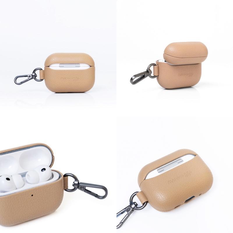MONOCOZZI モノコジー AirPods Pro 3 EXQUISITE カラビナ付き 本革