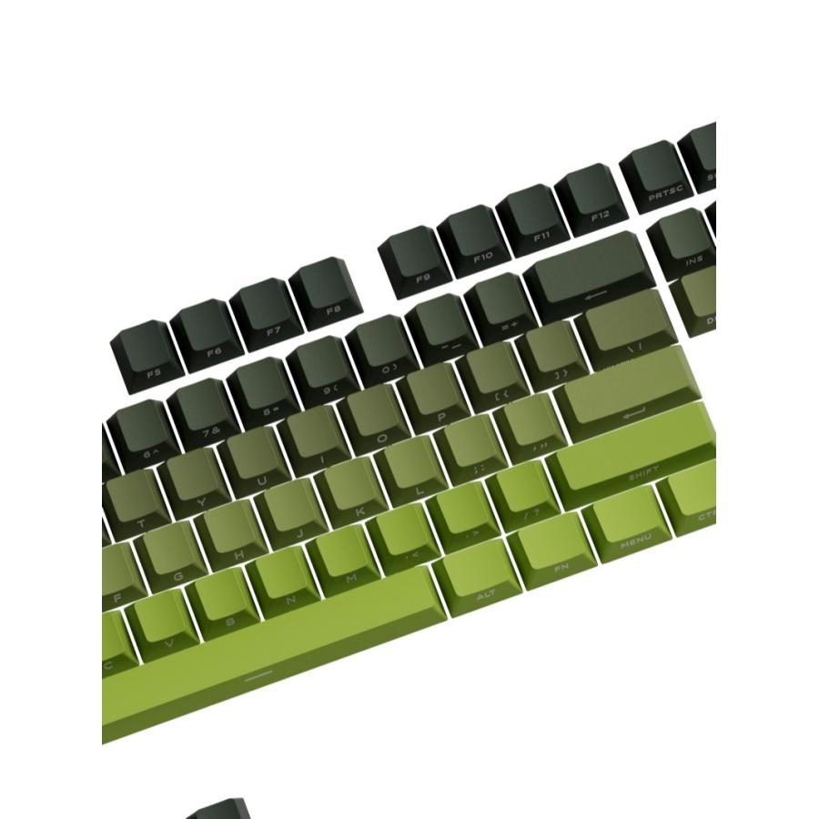 Akko キーキャップ Forest Gradient Keycaps 135キー Cherry