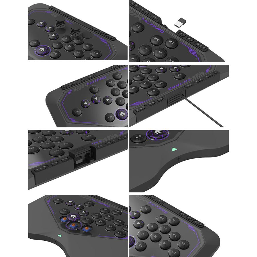 HJK HITPAD レバーレスコントローラー PC/NSW対応 GAMING エイチ