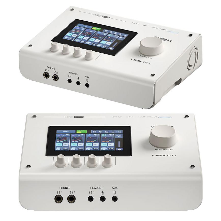 YAMAHA ヤマハ URX44V W オーディオインターフェース HDMI端子付き White URX44VWの画像