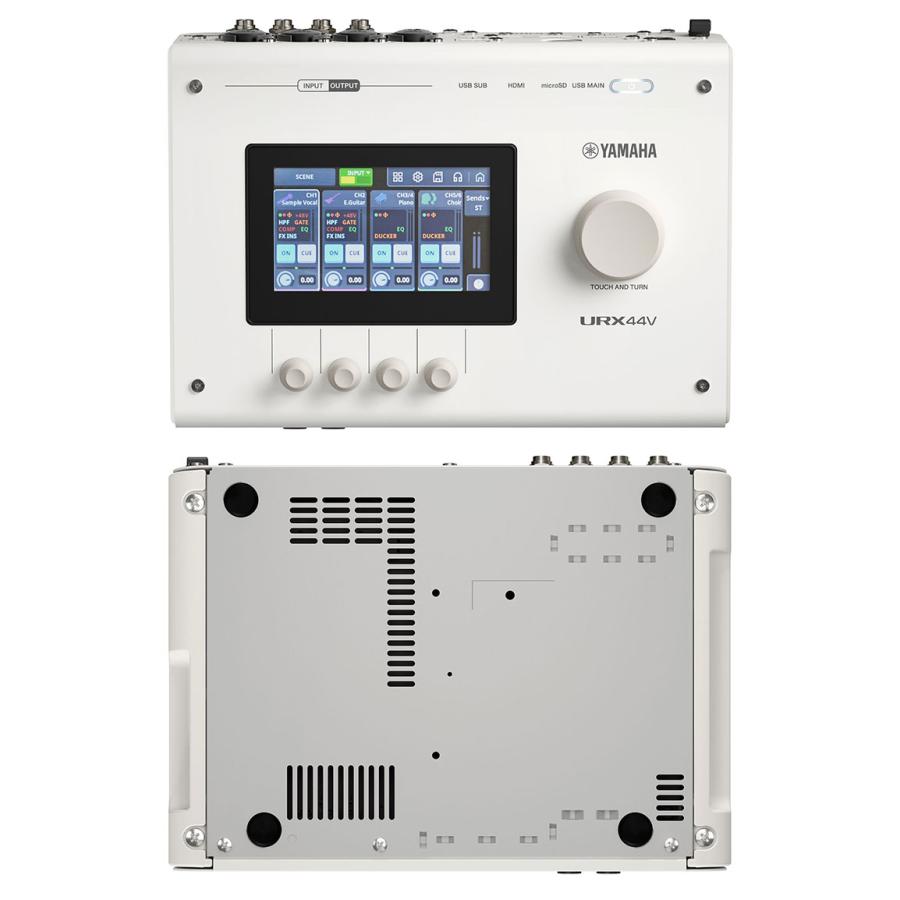YAMAHA ヤマハ URX44V W オーディオインターフェース HDMI端子付き White URX44VWの画像