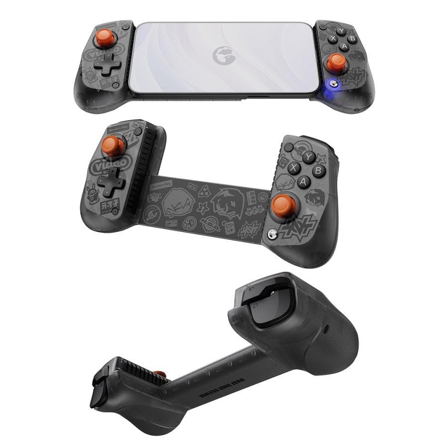 GameSir X5s ゼンゼロ コラボ ブラック コントローラ GameSir ゲームサー GameSir X5s ZZZ Black Bluetooth対応 スマホ