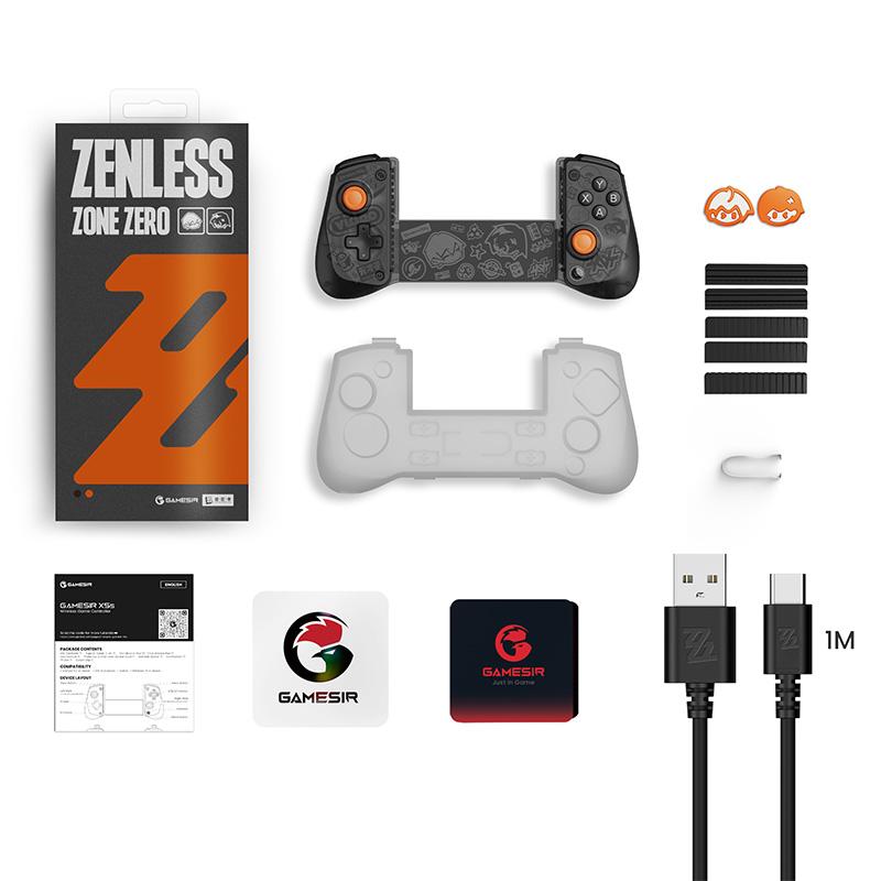 GameSir X5s ゼンゼロ コラボ ブラック コントローラ GameSir GameSir X5s Zenless Zone Zero ゼンレスゾーンゼロ コラボ