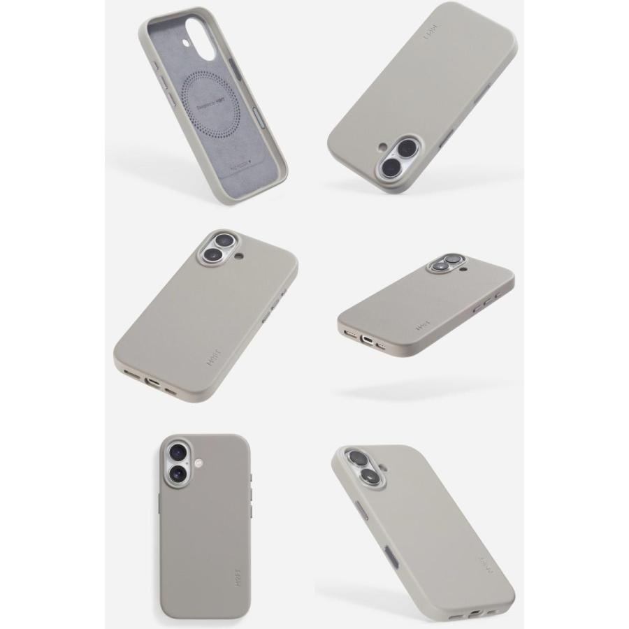 MOFT iPhone 17 MOVAS MagSafe対応レザーケース MOFT MOFT iPhone 17 MOVASレザーケース MagSafe対応 トープ MD020-1