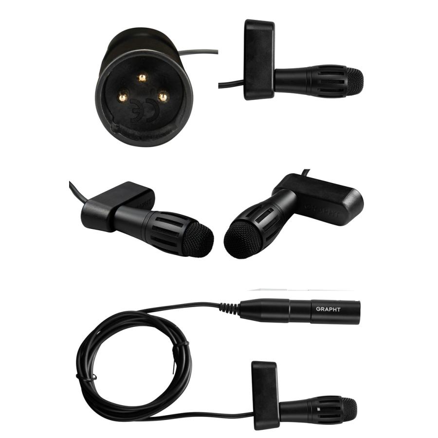 Team GRAPHT チームグラフト Compact-Mic XLR Streamer Edition Black GRT078-BLK-ONE | ブランド登録なし | 09