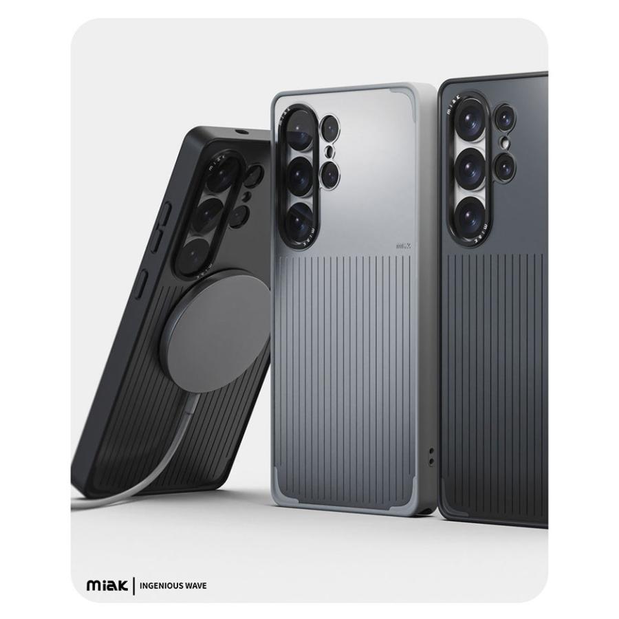 miak ミアック Galaxy S26 Ultra MOOD Qi2対応マグネットケース シルバー MA28443S26U | miak | 14