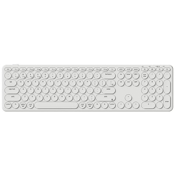 Keychron B5 Pro 英語配列 シザースイッチ ウルトラスリム ワイヤレスキーボード アイボリーホワイト | Keychron