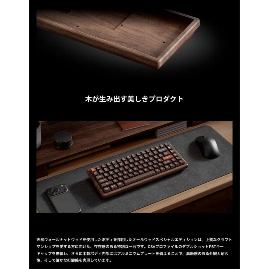 Keychron（キークロン） Keychron K2 HE オールウッドスペシャル