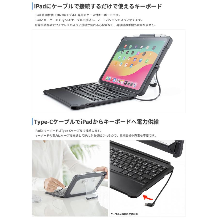 SANWA SUPPLY（サンワサプライ） SANWA iPad A16 11世代 / 10.9インチ