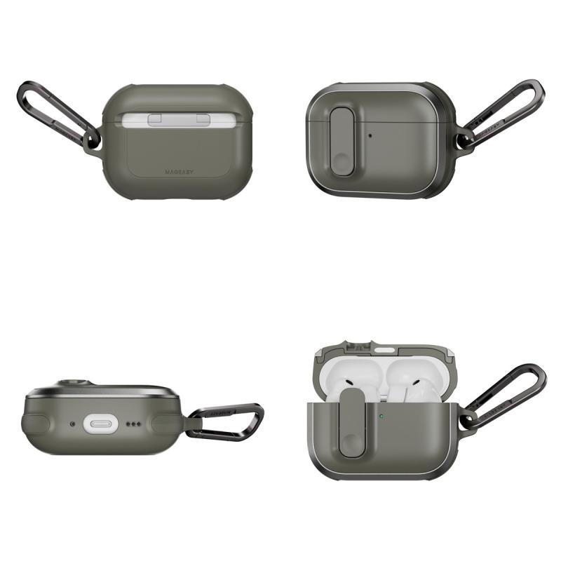 MagEasy マグイージー AirPods Pro 3 Odyssey カラビナ付き耐衝撃