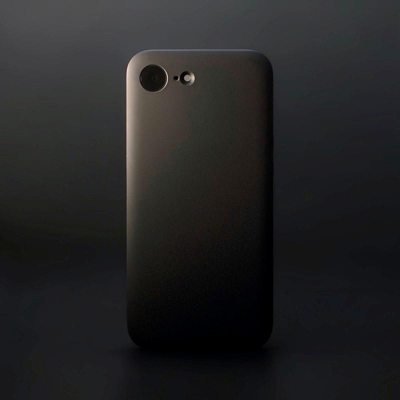 MYNUS iPhone 17e / 16e ケース MagSafe対応 ミニマルデザイン ラバーブラック マイナス CASE | MYNUS | 03