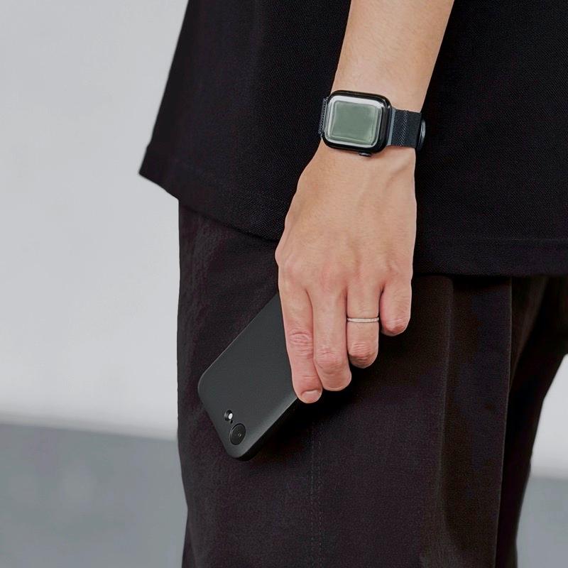 MYNUS iPhone 17e / 16e ケース MagSafe対応 ミニマルデザイン ラバーブラック マイナス CASE | MYNUS | 07