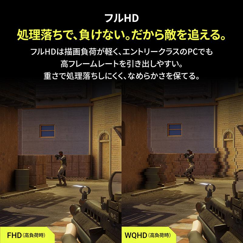 GRAPHT グラフト  スタンダード THE SHOOTER Gaming Monitor 24” Essential ゲーミングモニター GRT099-2528DML-BK | GRAPHT STANDARD | 06