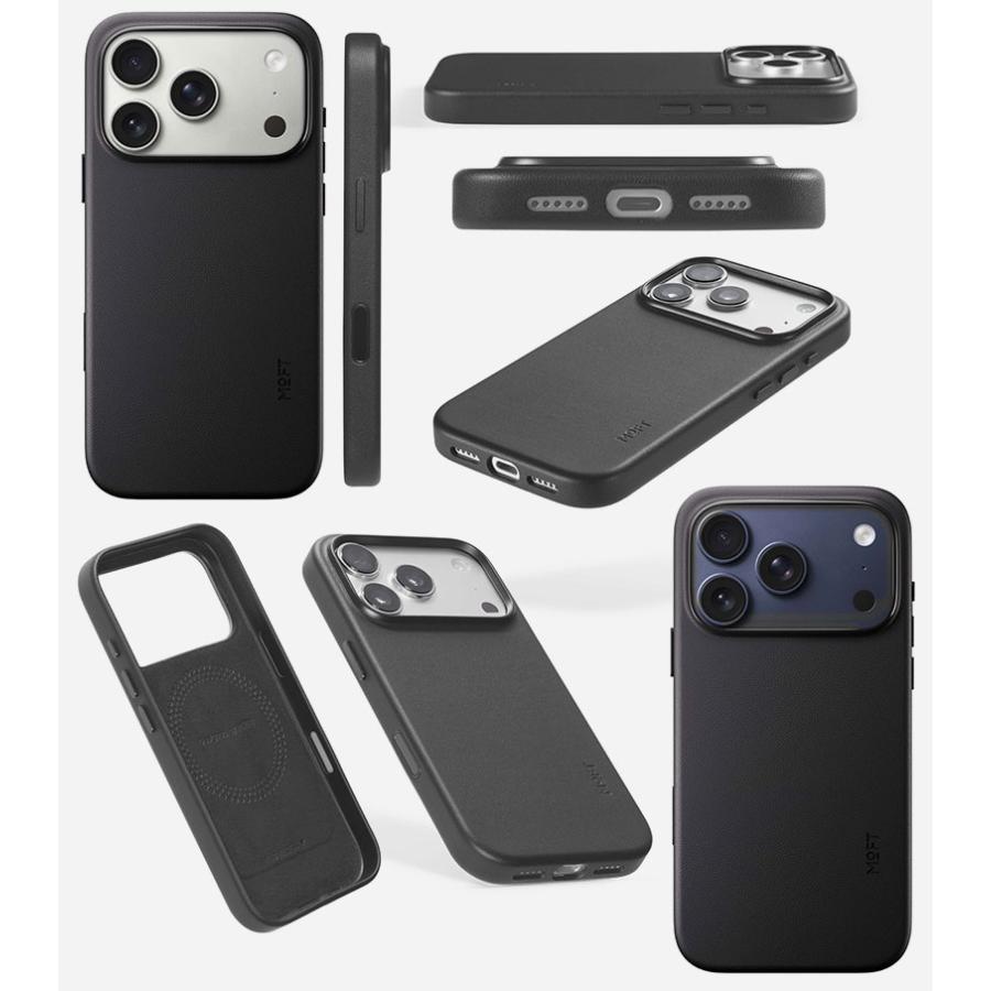MOFT MOFT iPhone 18 Pro MOVAS MagSafe対応 レザーケース ジェット