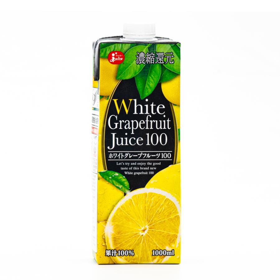 ジューシー ホワイトグレープフルーツ100 1000ml紙 6本入 1096 Ja熊本果実連 通販 Yahoo ショッピング