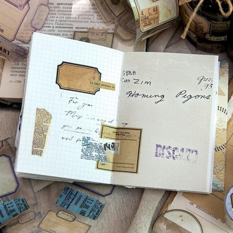 現品のみ レア 未使用 郵政ラベル フルロール ジャンクジャーナル 海外紙もの コラージュ 素材 ロールシール シール ラベル タグ ジャンクジャーナル