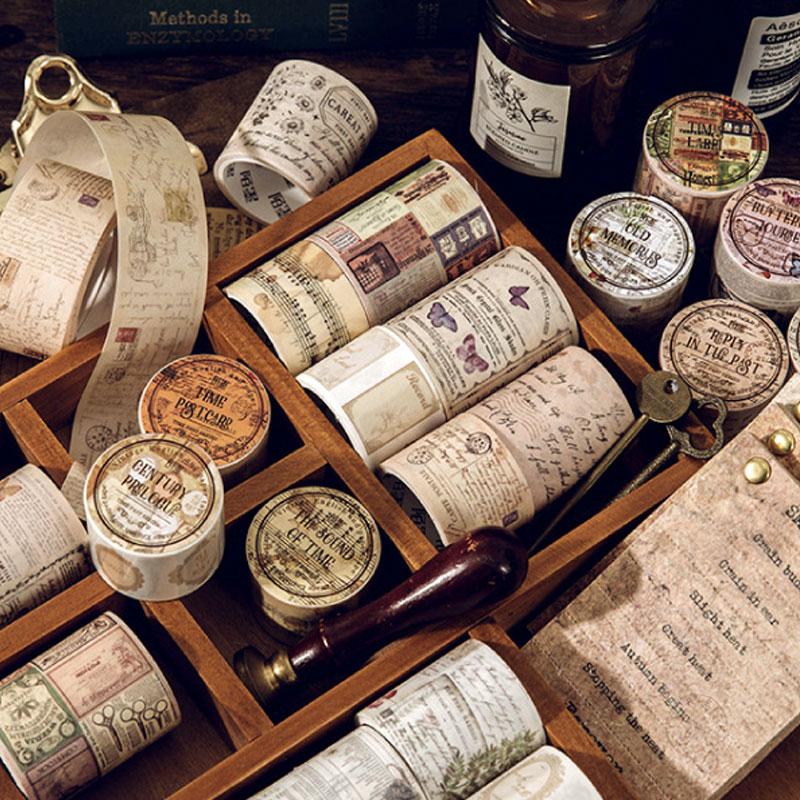 コラージュ 素材 マスキングテープ マステ 英字 手紙 英語 宇宙