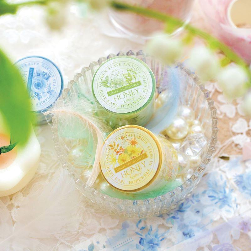 コラージュ 素材 マスキングテープ マステ 花 フラワー パステル