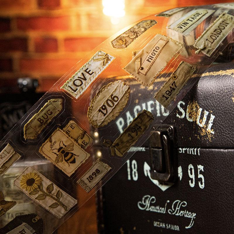 昭和レトロ ラベル 大量 ジャンクジャーナル 素材 送料無料【A91コラージュ素材】レトロ ラベル 数字 デザイン