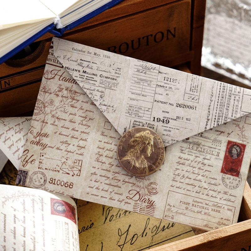 コラージュ 素材 マスキングテープ マステ 英字 英文 レシート 手紙