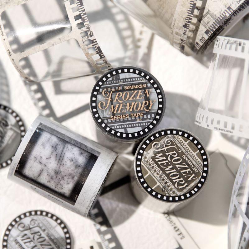 コラージュ 素材 ロールシール 写真 カメラ フィルム フレーム