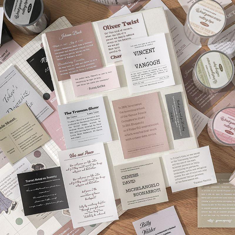 【60サイズ】　マステ　海外マステ　ロールシール　まとめ売り　コラージュ　紙モノ 60サイズ】 マステ 海外マステ ロールシール まとめ売り