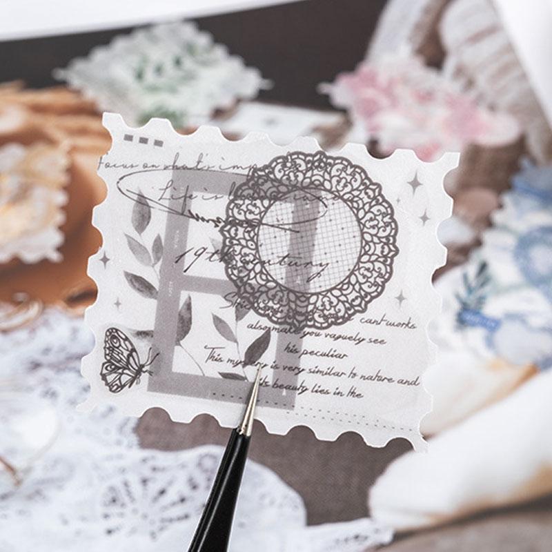 海外マスキングテープ マステ コラージュ素材 スタンプ 中古 新品 まとめ売り♡ B238F