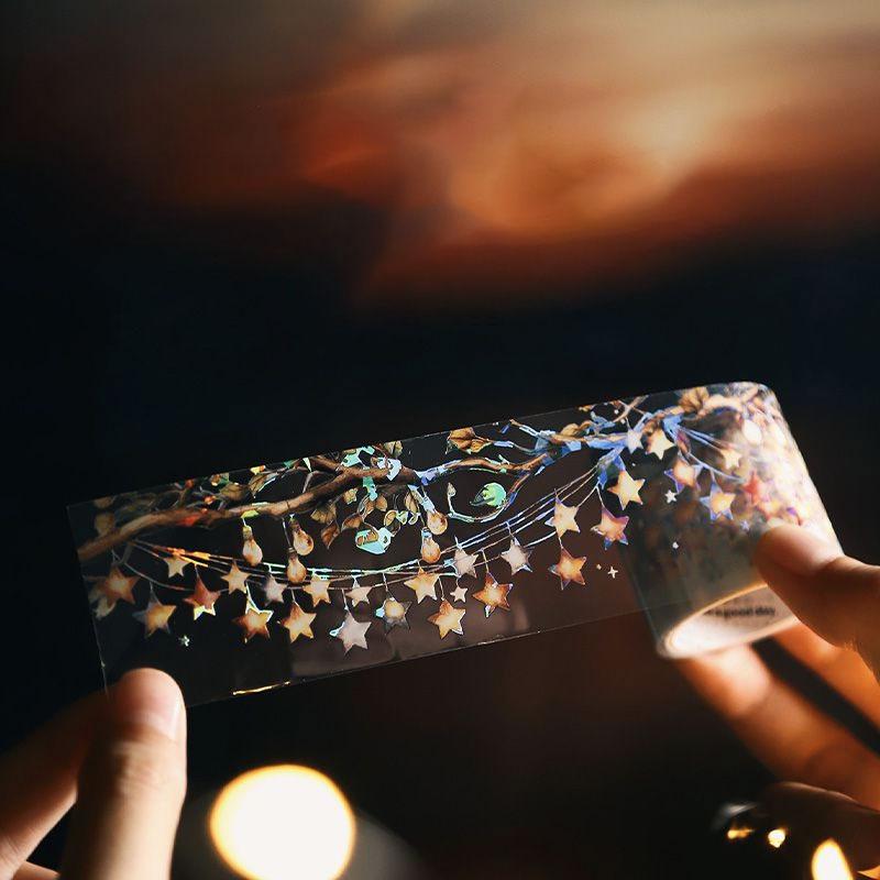 コラージュ 素材 マスキングテープ マステ 明かり ライト 電球