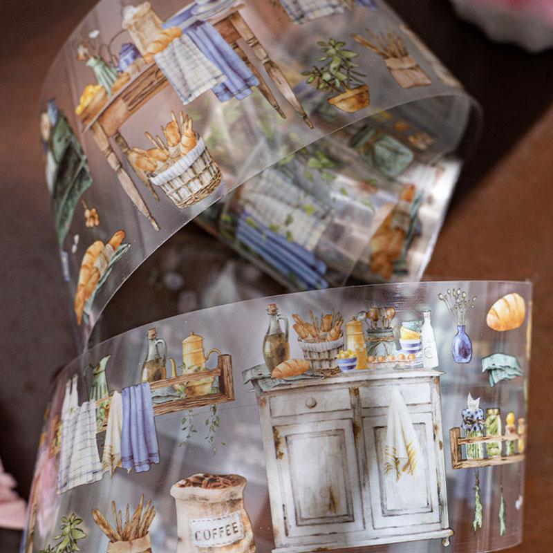 コラージュ 素材 マスキングテープ マステ 部屋 インテリア 本屋 本棚