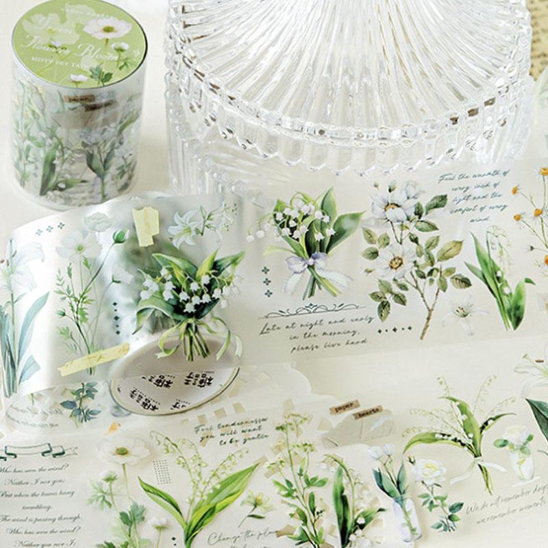 コラージュ 素材 マスキングテープ マステ 花 フラワー 植物 バラ 薔薇