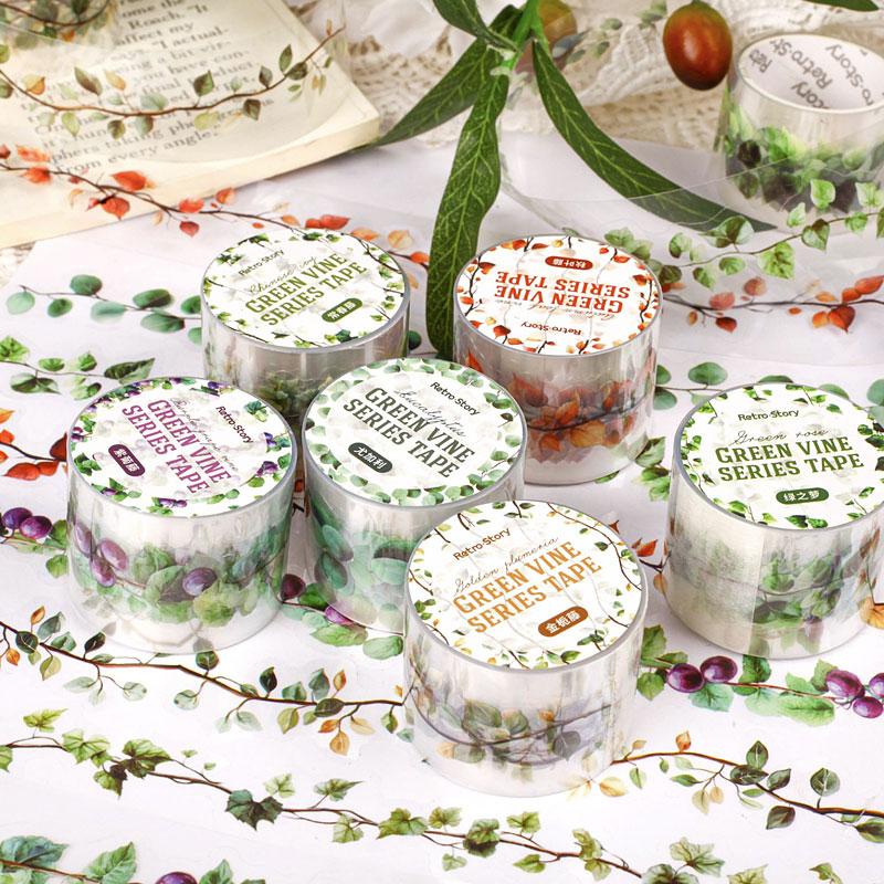 台湾マステ 祭神白狐 ロールシール 限定品 コラージュ コラージュ コラージュ素材 黒いたぬき 海外マステ 台湾マステ