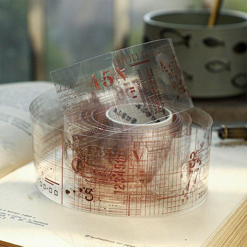 MT754 飾り 装飾 アクセント おしゃれ マステ ロールシール コラージュ