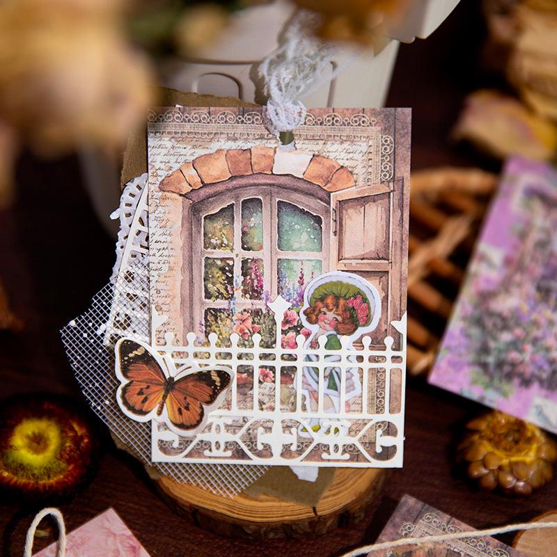 海外紙モノ　ヴィンテージ ダグ　ジャンクジャーナル 素材　蚤の市 紙ものコラージュ 紙もの 紙モノ ジャンクジャーナル アート