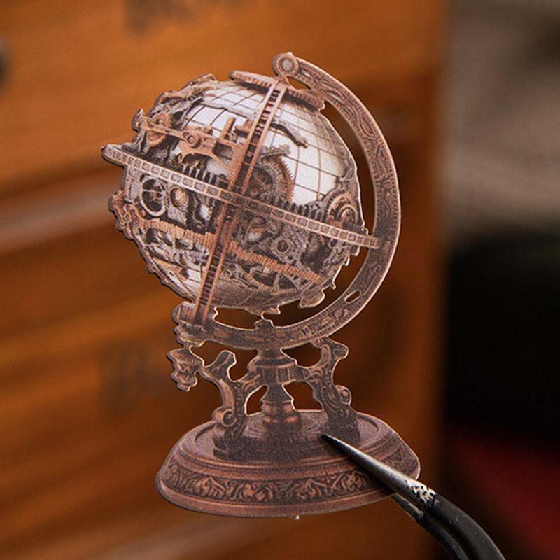 コラージュ素材 厚口素材 歯車 時計 パーツ コラージュ 素材 デザイン ペーパー 時計 歯車 スチームパンク