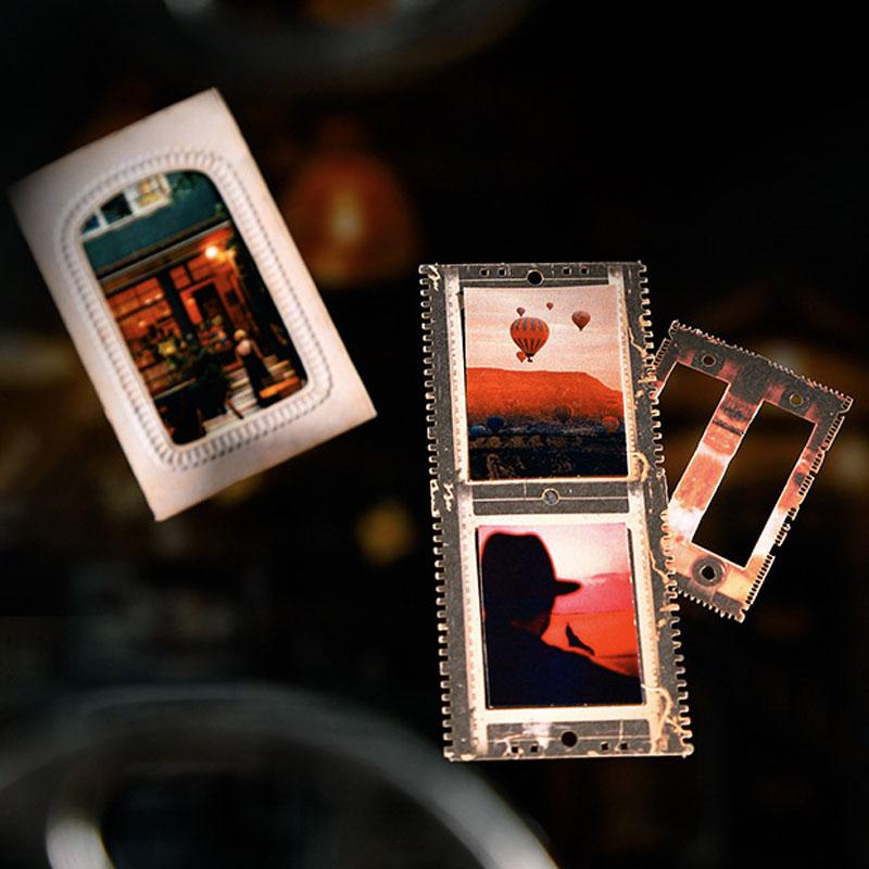 コラージュ 素材 シール カメラ フィルム フレーム 額縁 枠 額