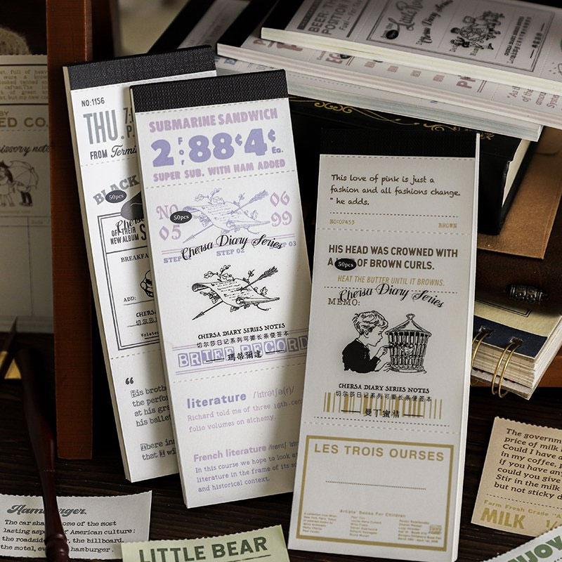 コラージュ 素材 デザイン ペーパー タグ ラベル 英字 英語 メモ