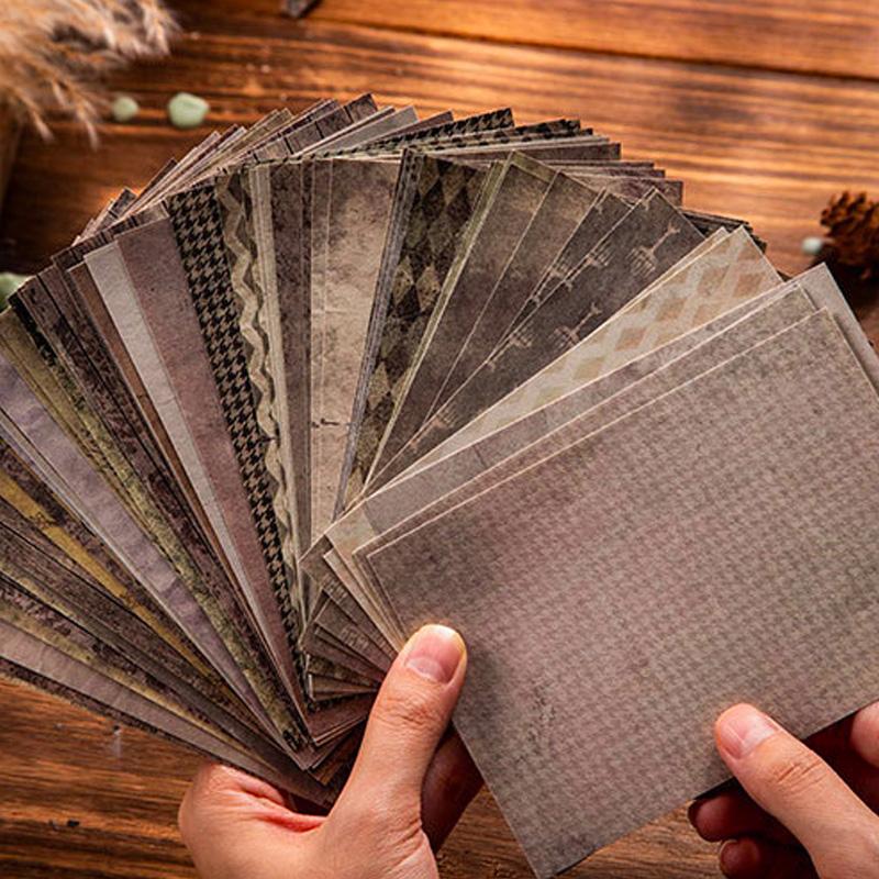 コラージュ 素材 デザイン ペーパー コーヒー 珈琲 ジャンクジャーナル