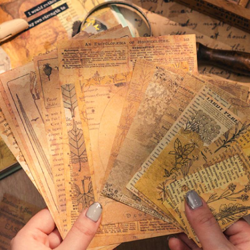 コラージュ 素材 デザイン ペーパー コーヒー 珈琲 ジャンク