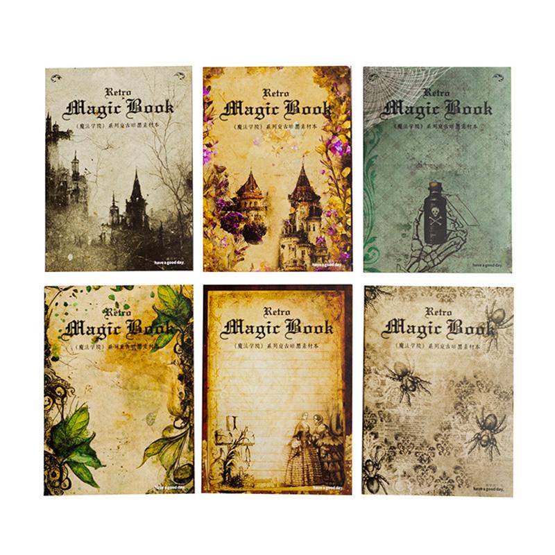 コラージュ 素材 デザイン ペーパー 魔法学校 ジャンク