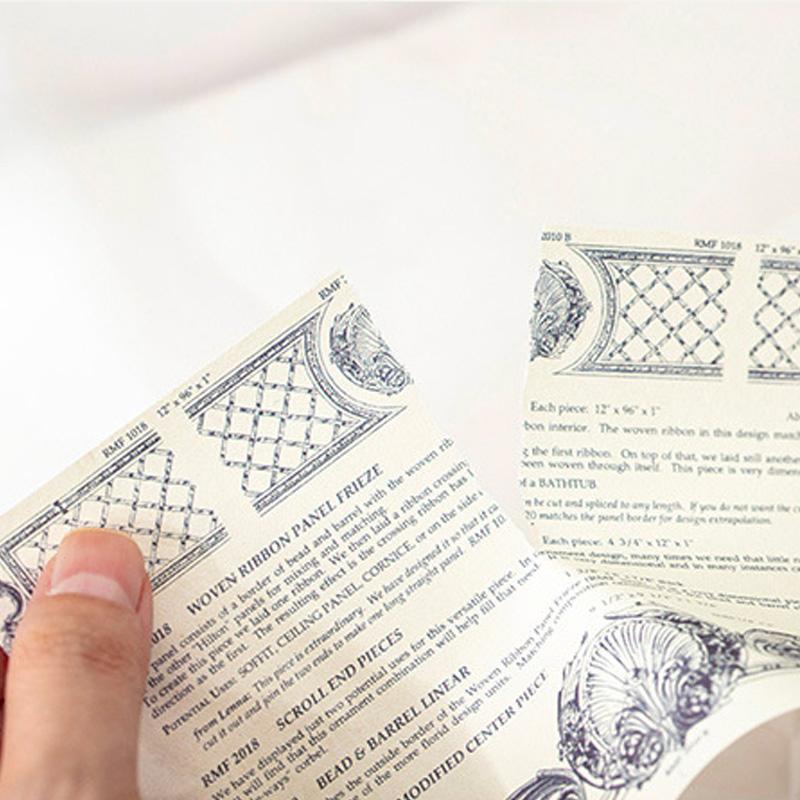 コラージュ 素材 デザイン ペーパー 建物 装飾 設計図 ジャンク