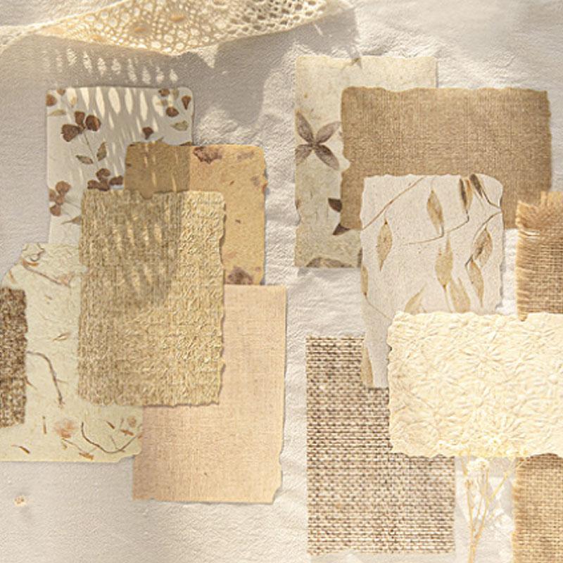 PA652 和紙風 素材感 ペーパー素材 エンボス コラージュ 素材 紙物素材