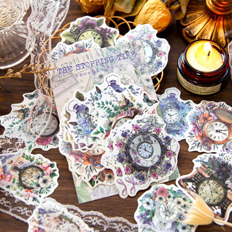 アリスのジャンクジャーナルと懐中時計、ヴィンテージ